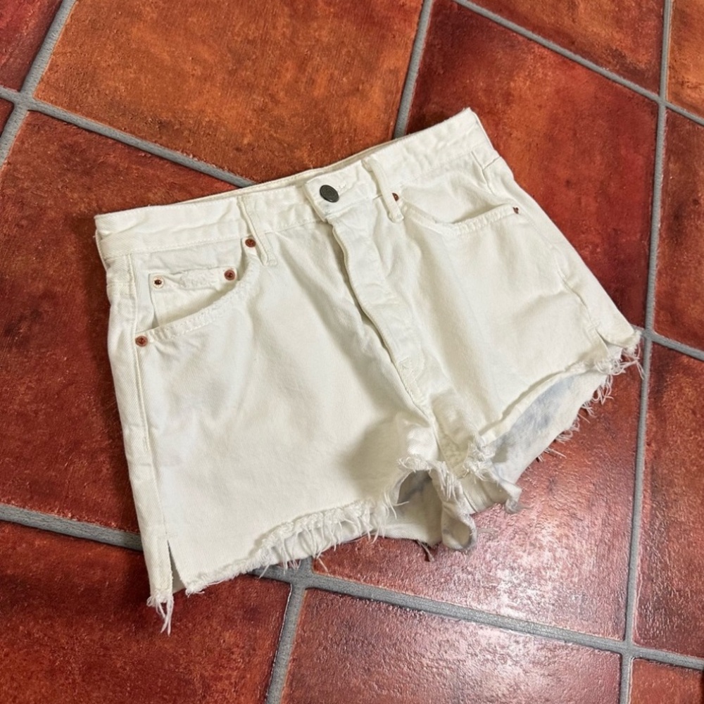 GRLFRND Denim Cutoff Shorts